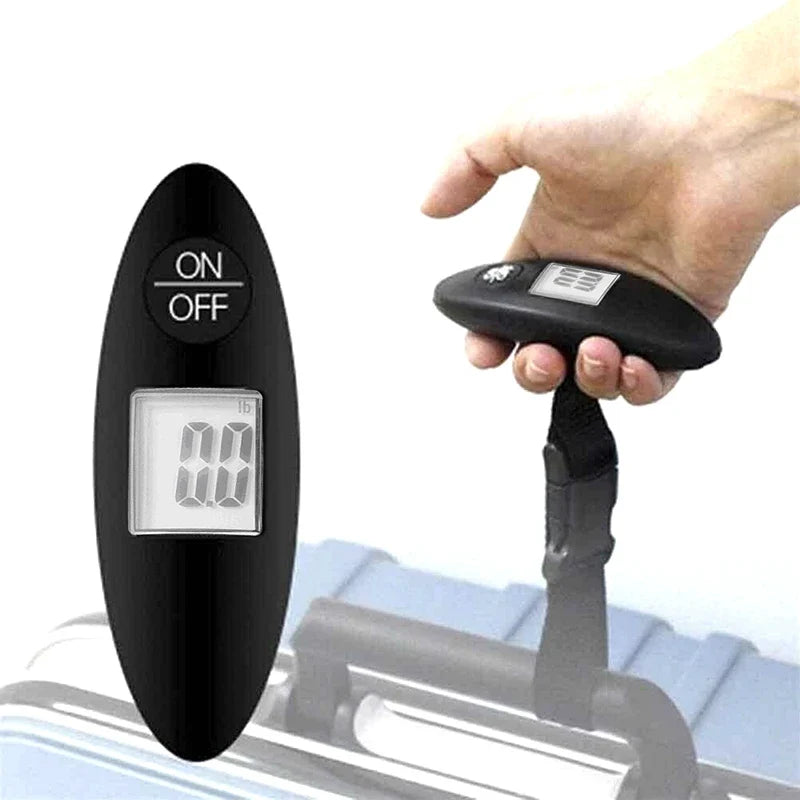 Portable Digital Luggage Scale | 40kg Capacity Travel Weighing Tool
