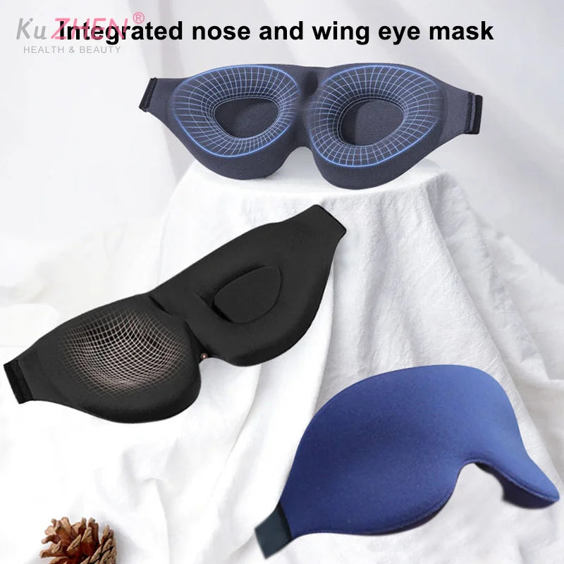 3D Sleeping Eye Mask | Soft Tiredness Relief Blindfold for Unisex