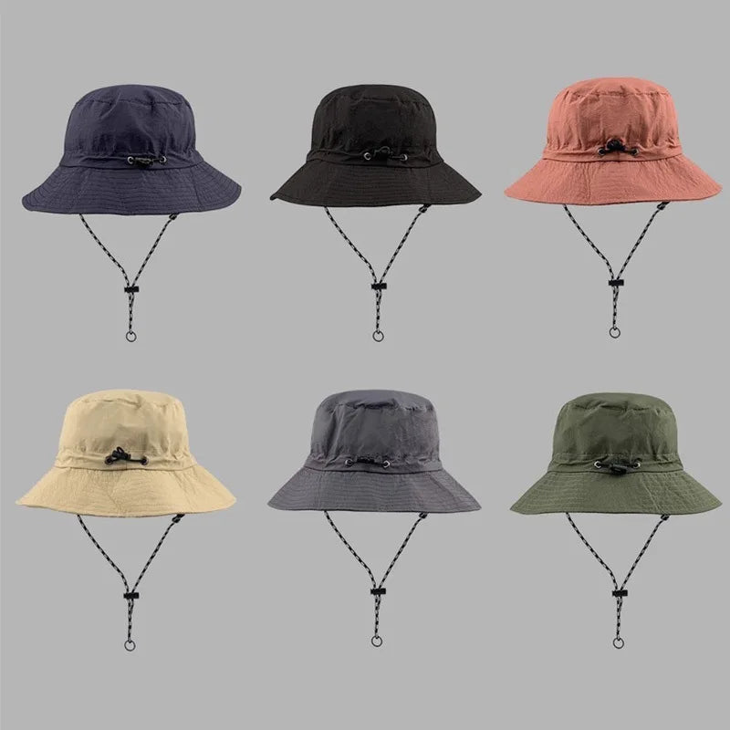 Waterproof Fisherman Hat | Sun Protection Bucket Hat for Outdoor Adventures