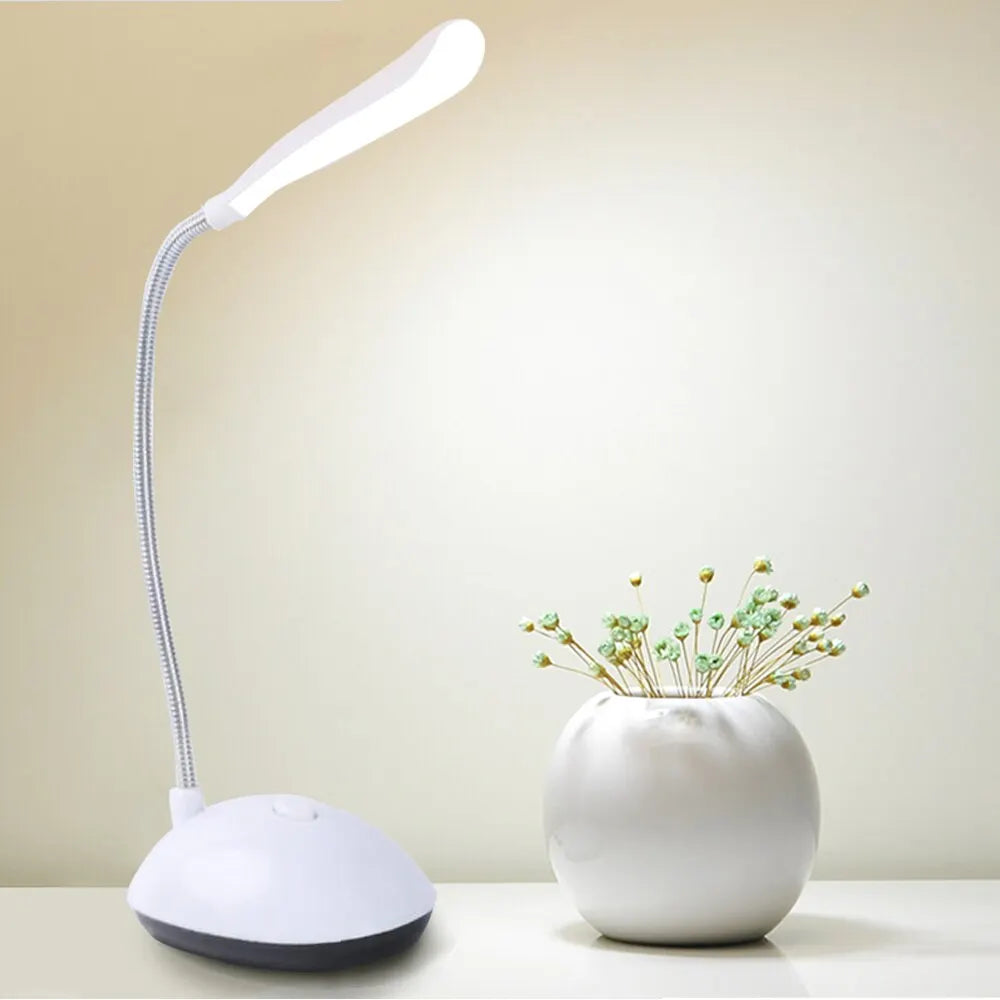 Portable LED Desk Lamp | Eye-Protecting Folding Reading Light for Bedroom and Study