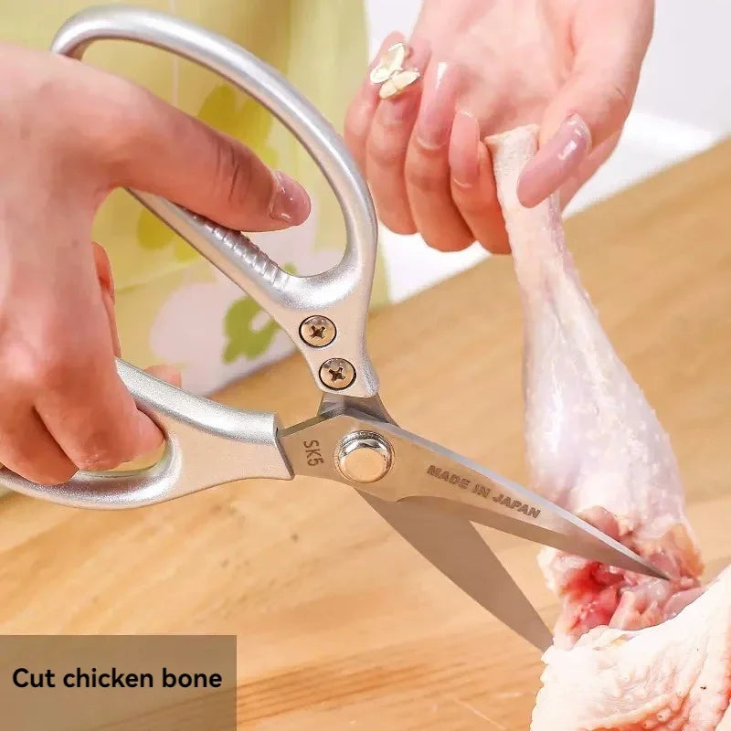 Stainless Steel Kitchen Scissors for Cutting Chicken Bones | Heavy Duty Poultry Shears