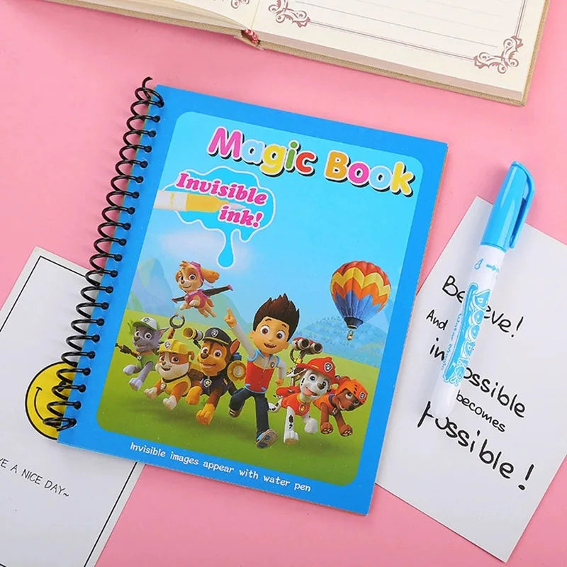 Paw Patrol Water Painting Book | Mess-Free Toddler Art Toy