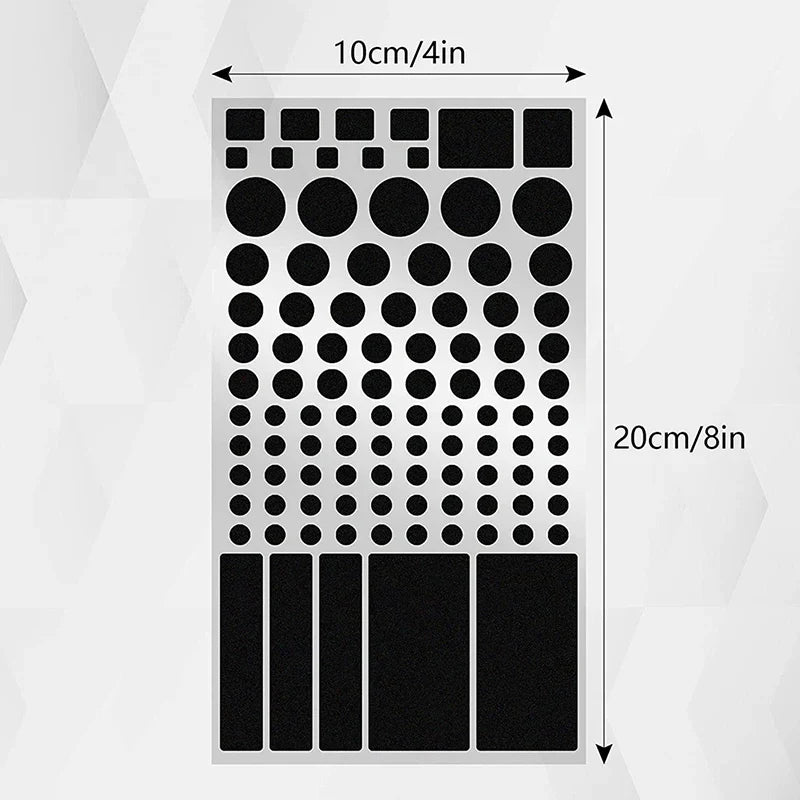 LED Blackout Stickers for Electronics | Dimming Light Blocking Stickers