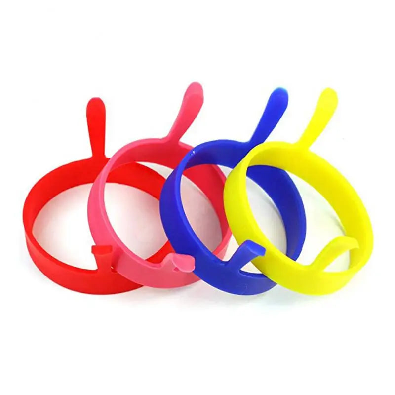 Silicone Egg and Pancake Ring Mold | Nonstick Round Cooking Tool