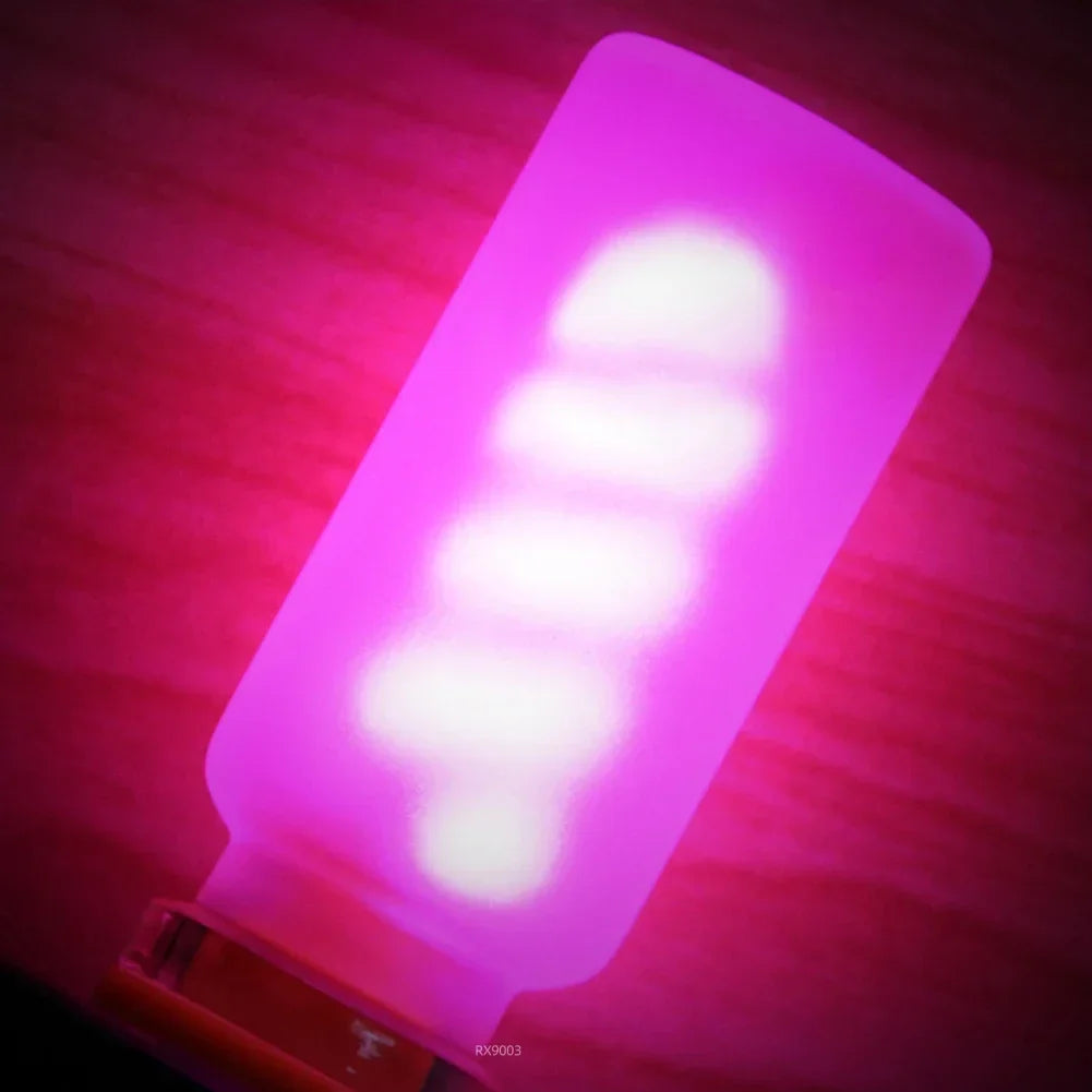 Frosted Glass USB Touch Control Car LED Atmosphere Light | Dimmable Night Decoration Lamp