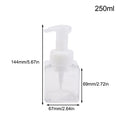 Manual Foaming Soap Dispenser | 250/450/650ml Portable Press Pump Bottle for Bathroom and Travel