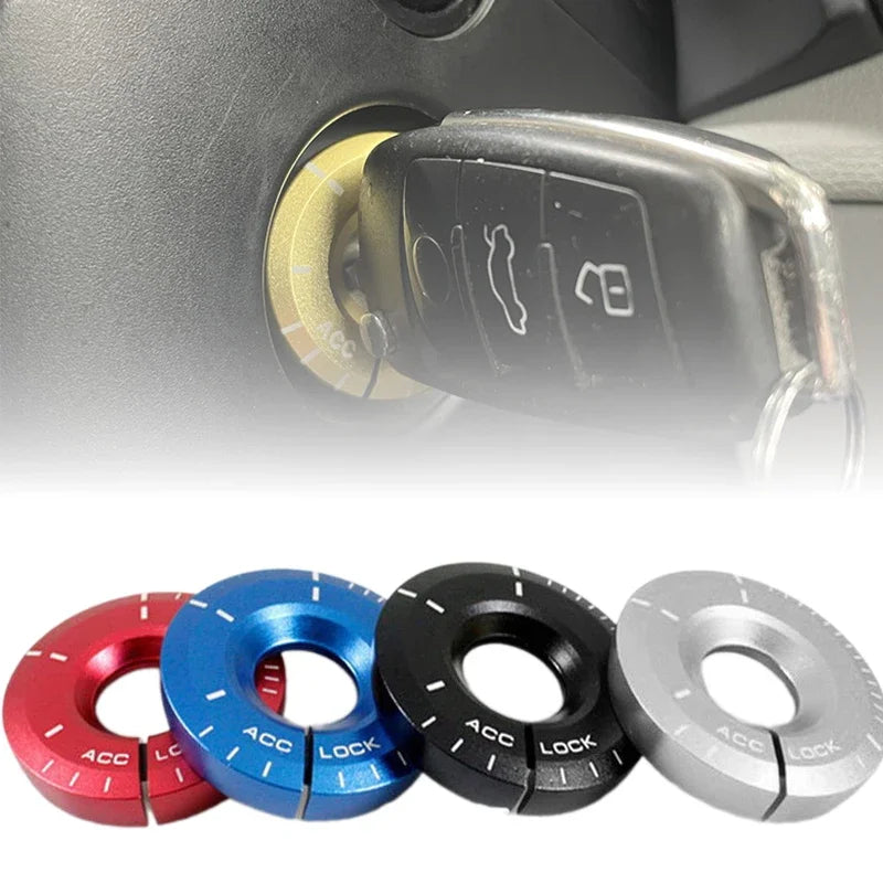 VW Engine Start Ignition Sticker Ring | Custom Car Keyhole Decal
