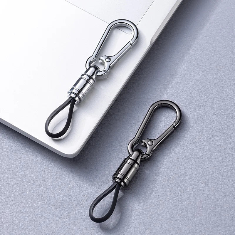 Heavy Duty Metal Keychain | Business Anti-Lost Key Ring