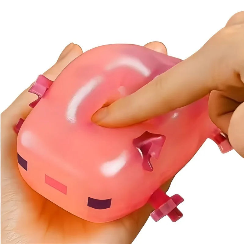 Cute Salamander Fidget Squishes | Slow Rising Squeeze Toy for Stress Relief