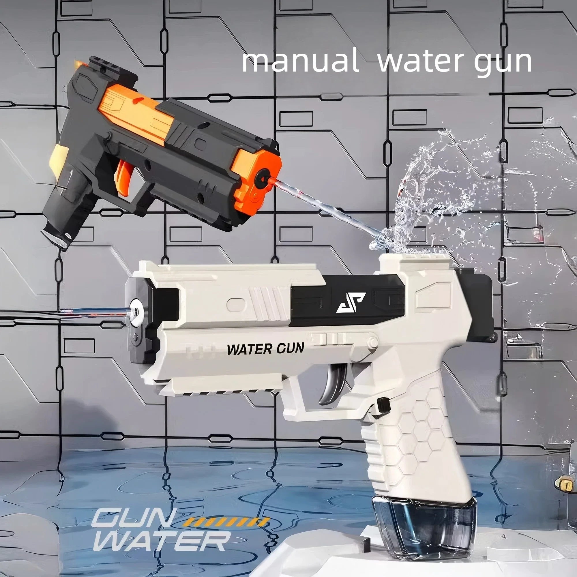 Manual Burst Water Gun | Portable Summer Outdoor Toy for Water Battles