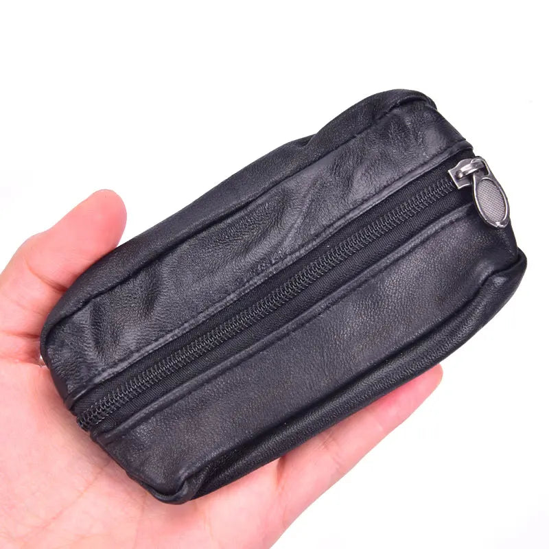 Mini Zipper Purse for Money and Coins | Small Soft Wallet