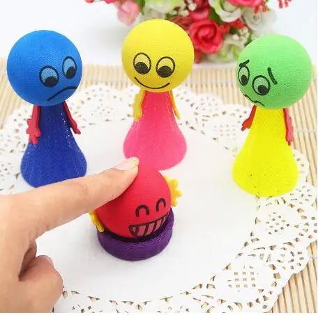 Fly Man Jumping Bounce Toys | 10 Pack Party Filler Gift Set