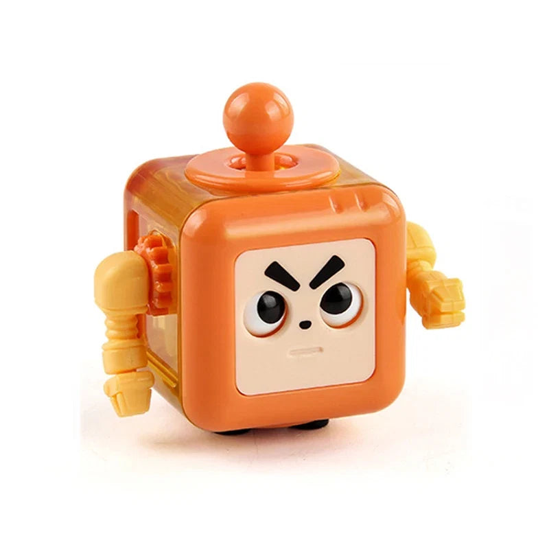 6/12 Sides Rainbow Fidget Cube | Decompression Sensory Toy for Anxiety and ADHD
