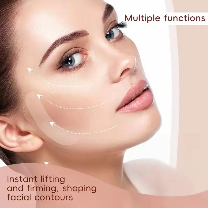 V Thin Face Lift Tape | Invisible Face Lifter Sticker for Chin and Jawline