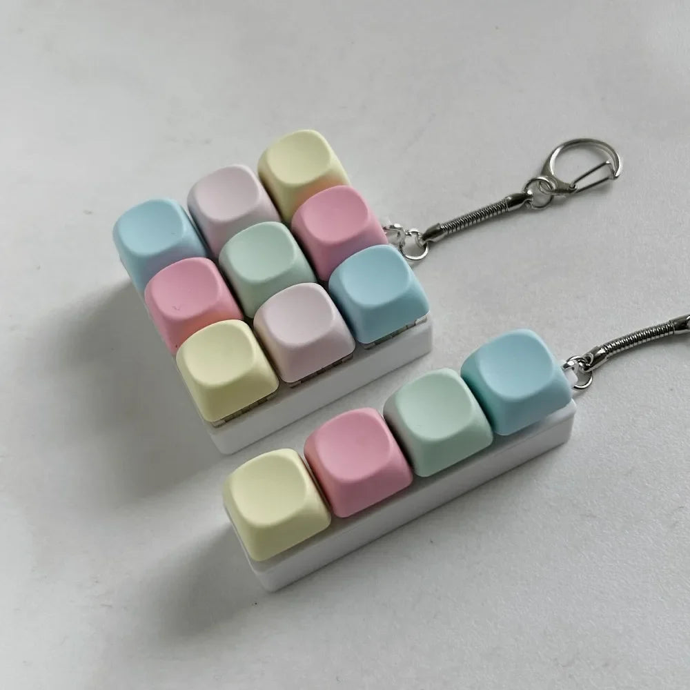 Finger Keyboard Push Pop Game | Stress Relief Desk Toy