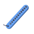 Car Phone Number Keychain | Anti-Lost Key Ring with Number Plate