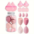 12/14Pcs Makeup Sponge Set | Cosmetic Blender Beauty Eggs and Foundation Puffs