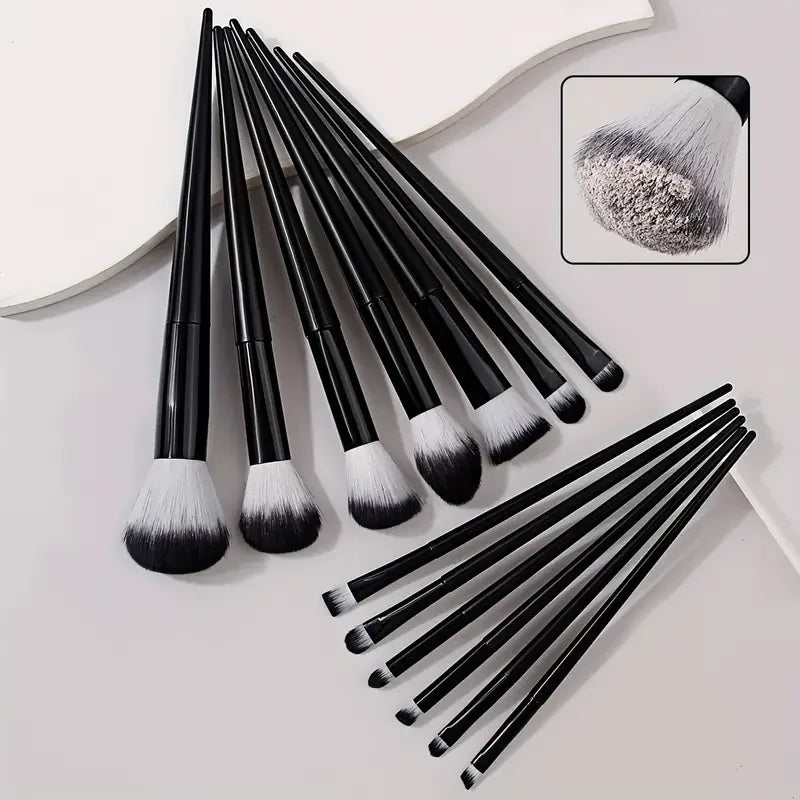 13-Piece Makeup Brush Set | Soft Fluffy Foundation Blush Highlighter Brush Kit