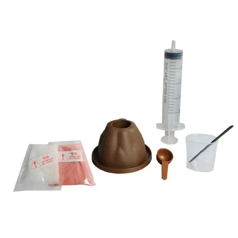 Science Exploring Toys Chemistry Learning Volcano Eruption Physical Chemical Experiment Kit | Kids Science Kit
