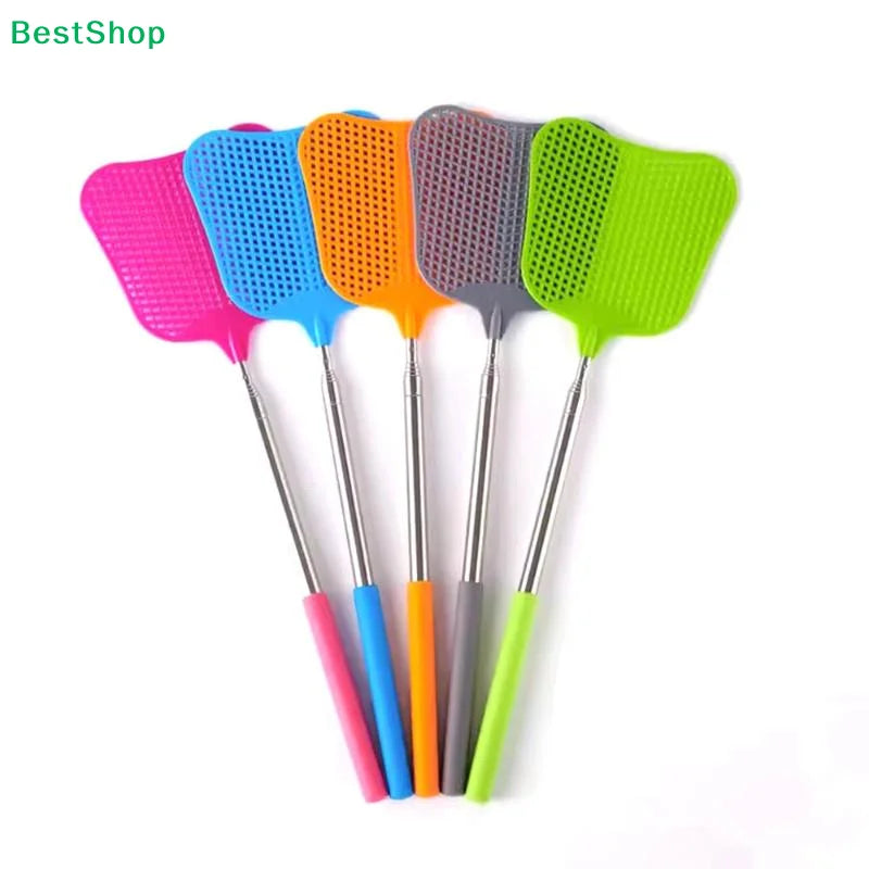 Retractable Fly Swatter | Adjustable Length Pest Control Tool