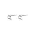 Gothic Punk Gold Flame Hoop Earrings for Women | Exaggerated Geometric Piercing Jewelry