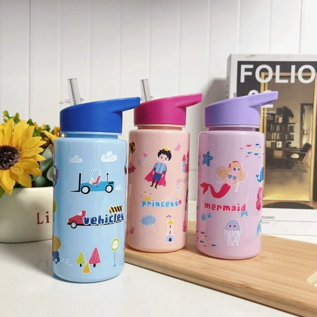 Portable 500ml Kids Water Bottle | Leakproof for School & Outdoor