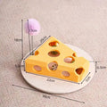 Interactive Maze Cat Toy | Felt Plush Puzzle with Bell Ball