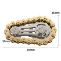 Metal Sprockets Flywheel Fingertip Gyro Fidget Spinner | Antistress Anxiety EDC Fidget Toy