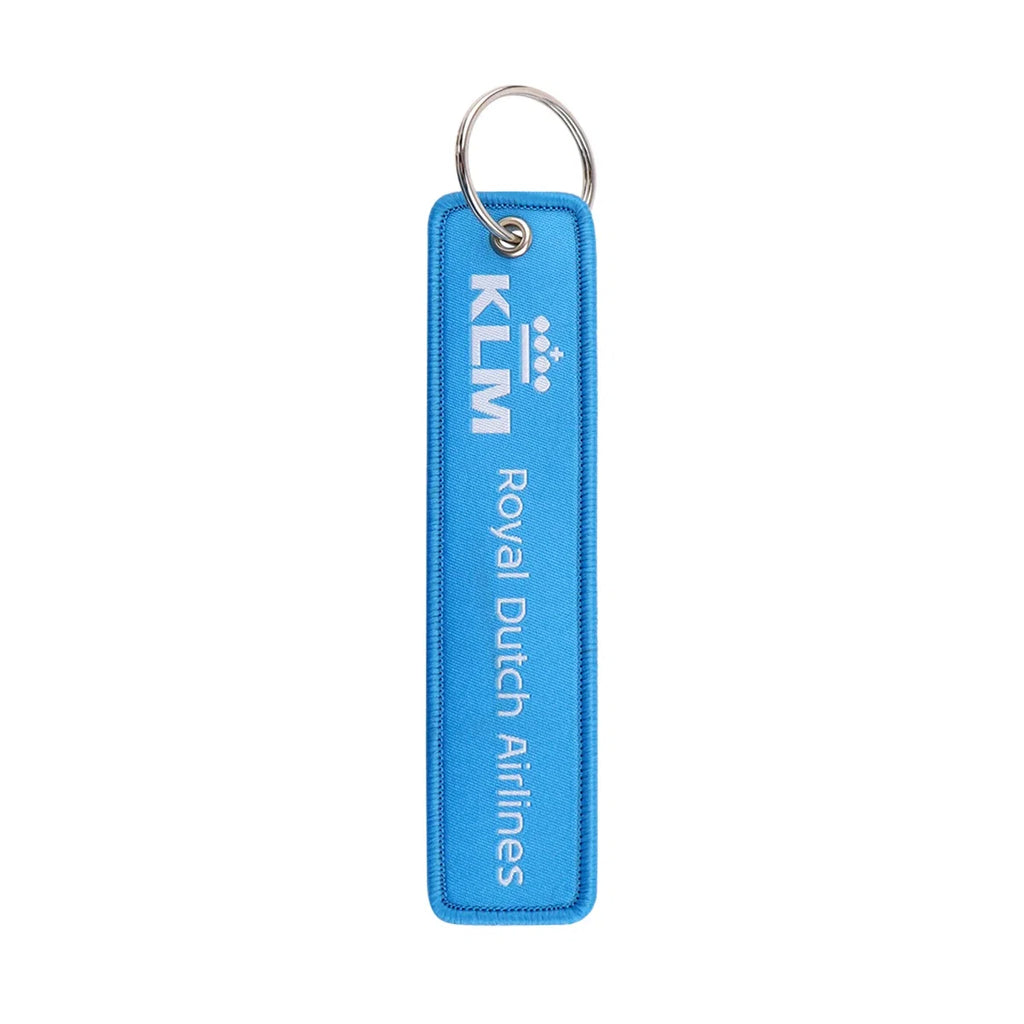 Aviation Sign Embroidery Key Fob | Motorcycle Keychain and Gift Accessory