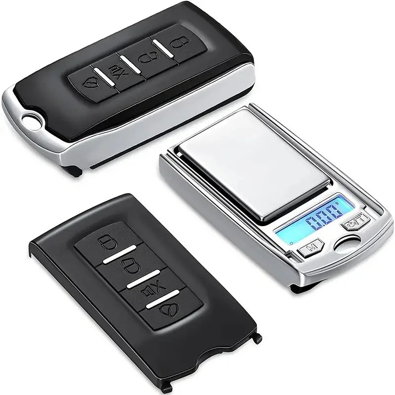 Mini Pocket Digital Scale 100g/200g | Portable Precision Weighing with LCD Backlit Display