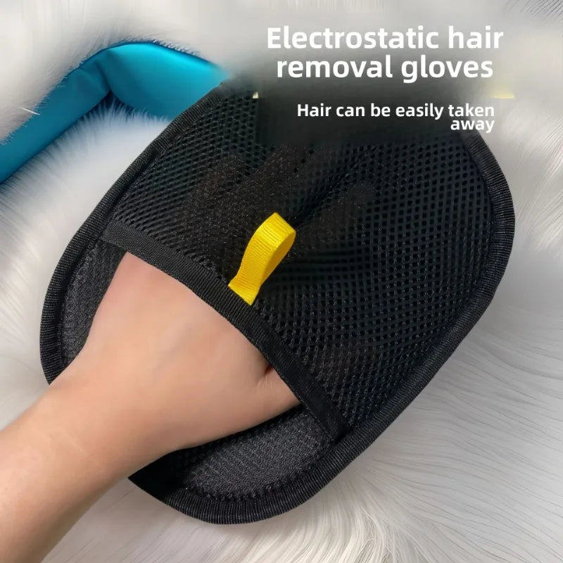 Pet Hair Removal Gloves | Static-Free Grooming Tool for Dogs, Cats, and Furniture