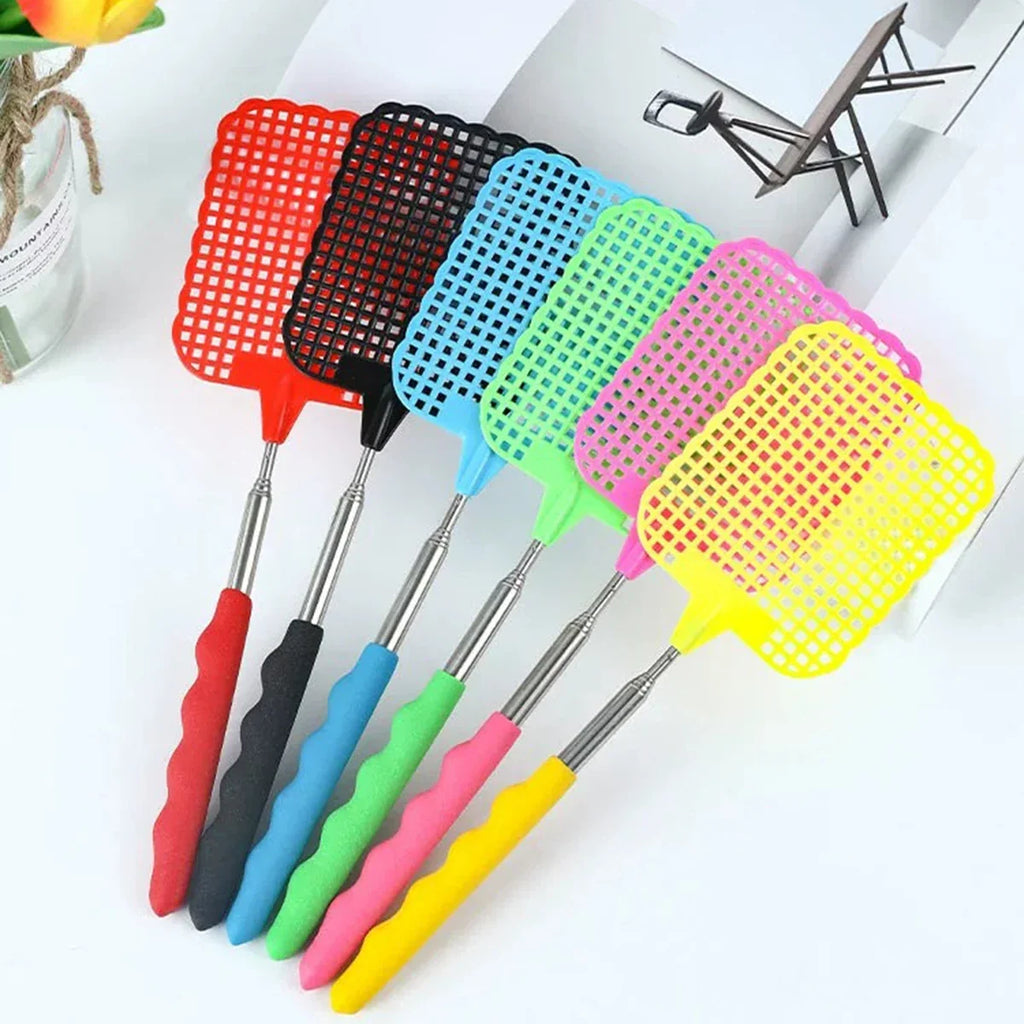 Retractable Fly Swatter | Extended Reach Mosquito Killer