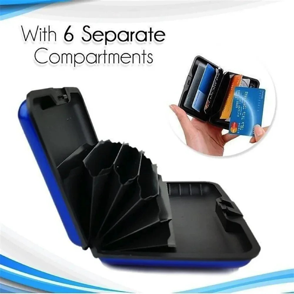 Metal Credit Card Holder | Slim RFID Wallet for Men and Women