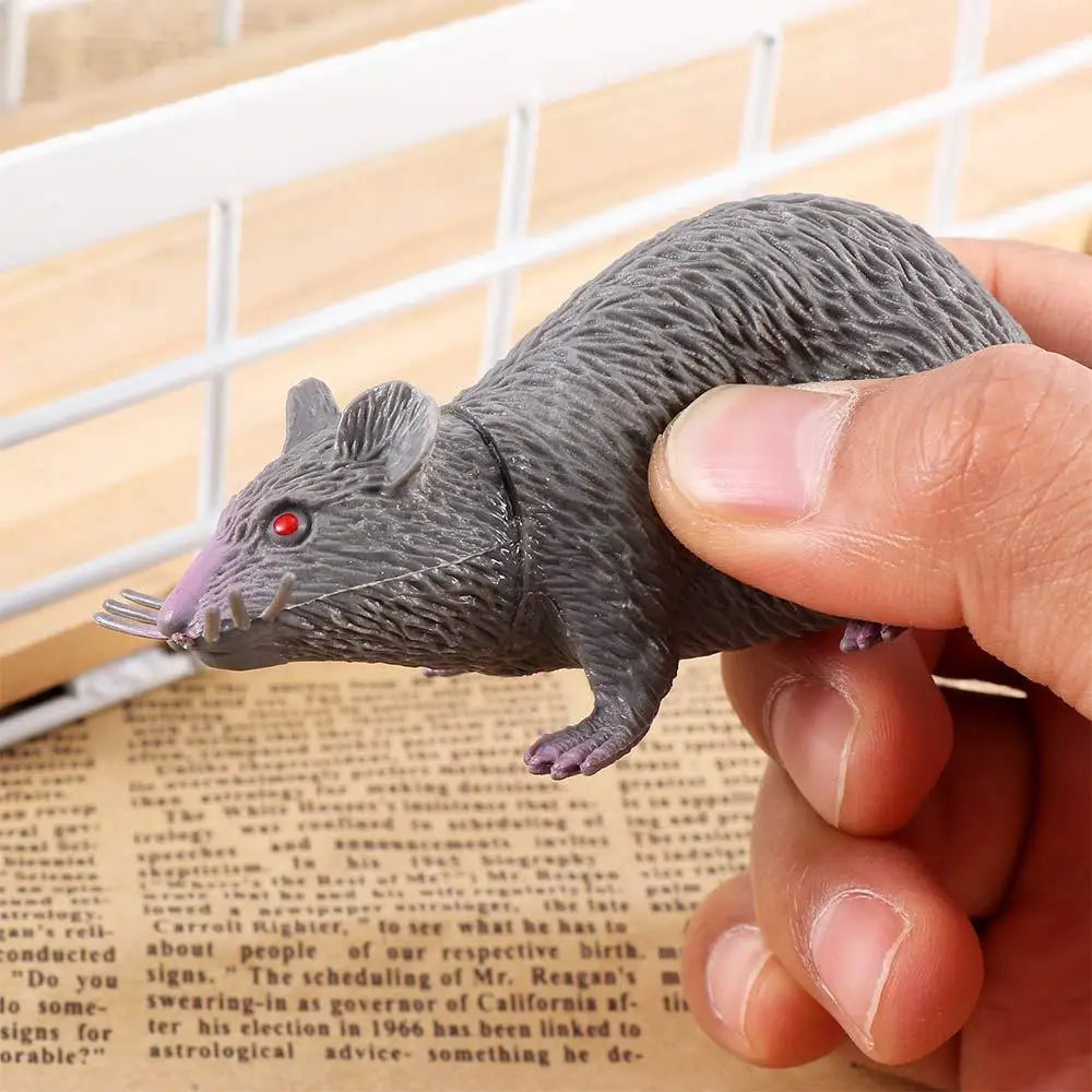 Lifelike Fake Mouse Prop | Realistic Prank Toy for Halloween and Gags