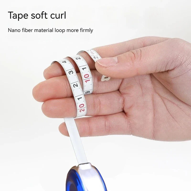 Mini Keychain Tape Measure | Portable 2m Steel Tape Ruler