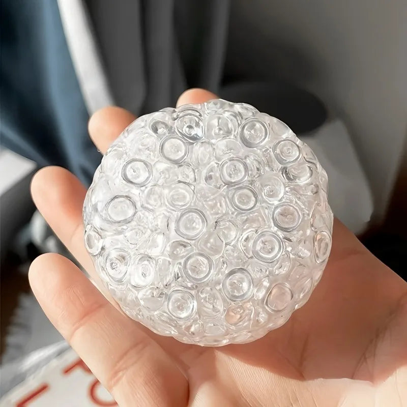Squishy Balls Ice Beads Squeeze Toy | Super Soft Mochi Fidget Stress Relief Gift