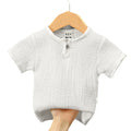 Kids Cotton Linen Long Sleeve T-Shirt | Soft Casual Top for Babies and Toddlers