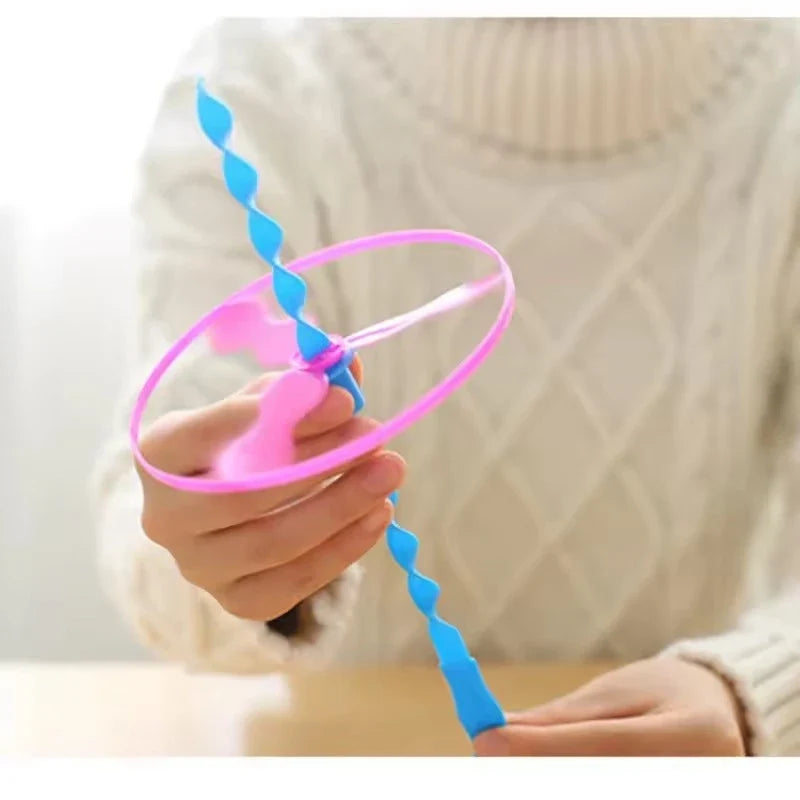 Colorful Bamboo Dragonfly Push Toys | 10/20 Pack Party Favors