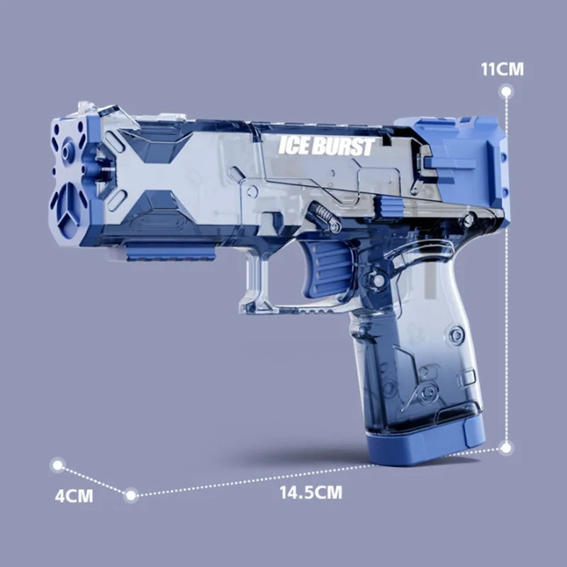 Manual Water Gun Ice Blast | Summer Pool Battle Toy for Kids