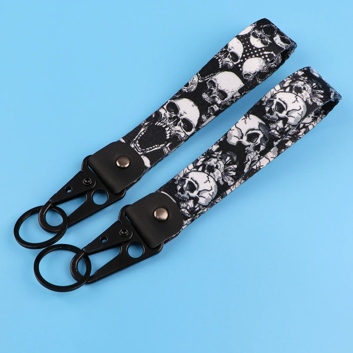Skeleton Car Keychain | Scary Key Ring Jewelry for Men Women Motorcycle Lanyard Halloween Gift