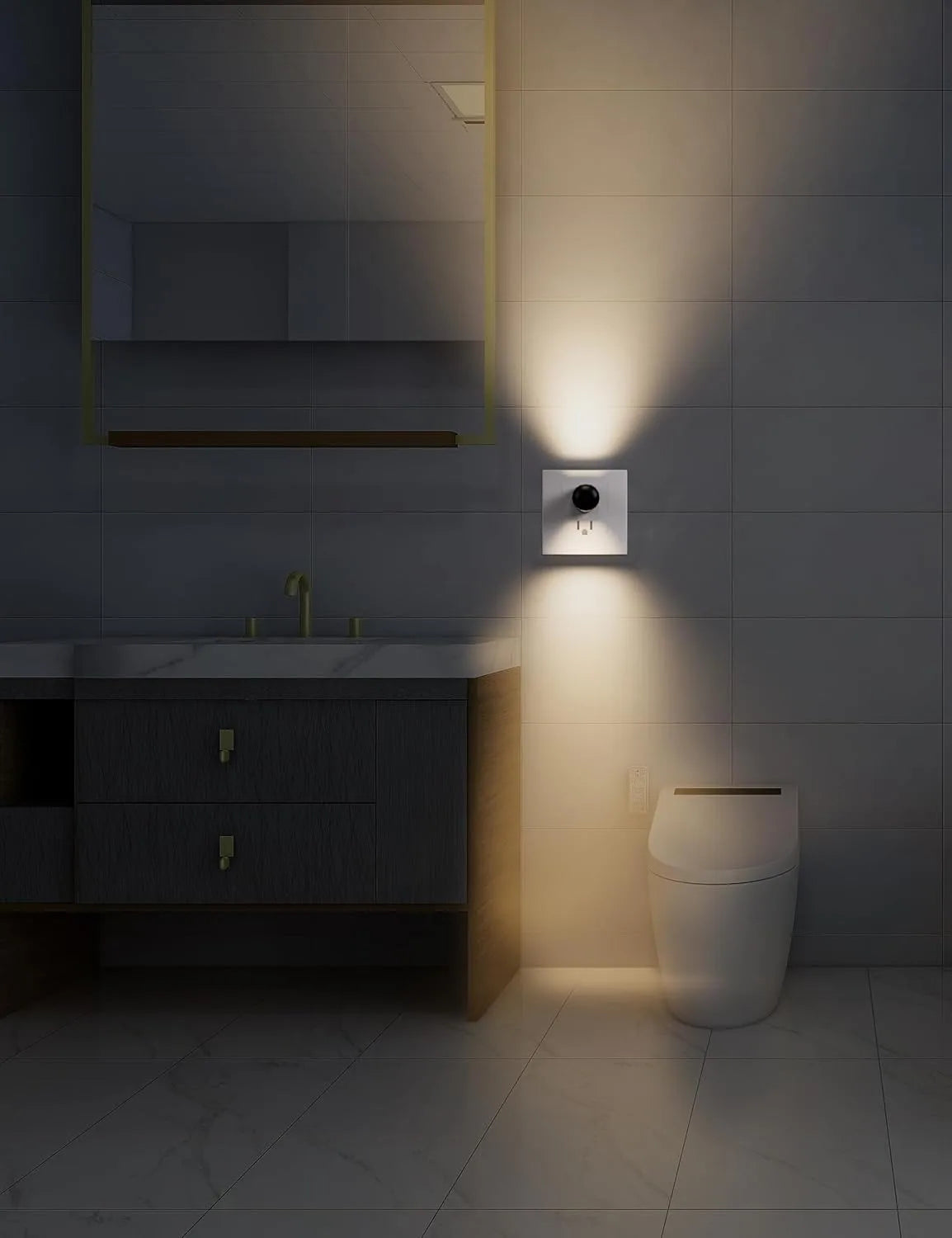 Mini LED Night Light with Twilight Sensor | Plug-In Wall Socket Lamp for Kids Room