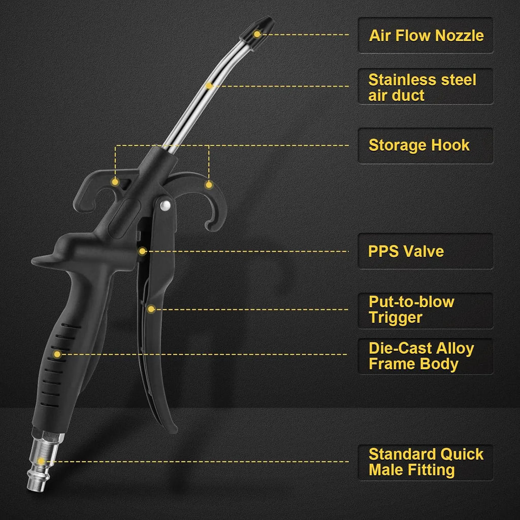High Pressure Air Blower | Rust Proof Pneumatic Cleaning Tool