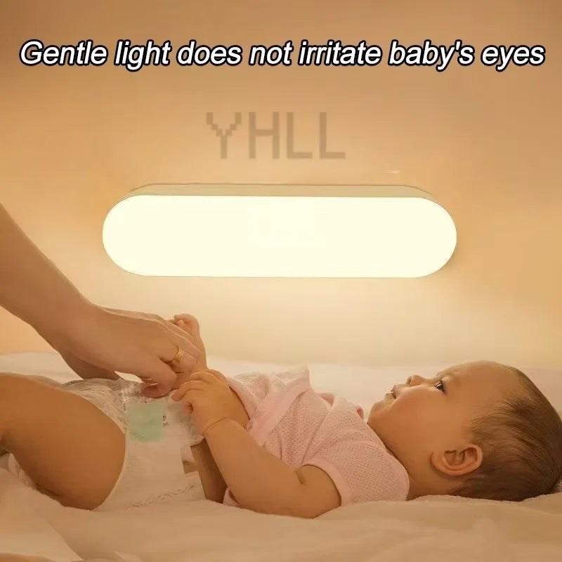 Wireless LED Motion Sensor Night Light | USB Rechargeable Magnetic Closet Lamp