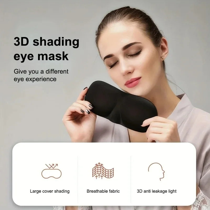 3D Sleep Eye Mask | Light Blocking Sleep Aid