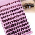 120 Pcs Cluster Lashes 8-16mm | Wispy Individual DIY Eyelash Extensions