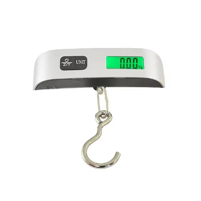 Portable Hanging Luggage Scale | Digital Travel Scale 110lb/50kg