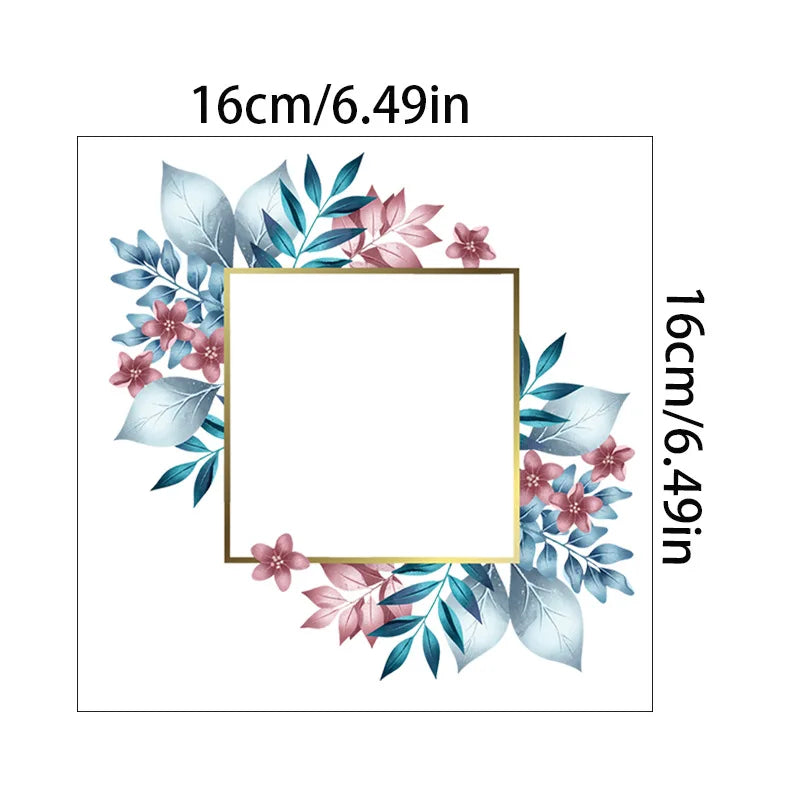 Flower Switch Sticker Decorative Wall Stickers | Waterproof Vinyl Wall Decor