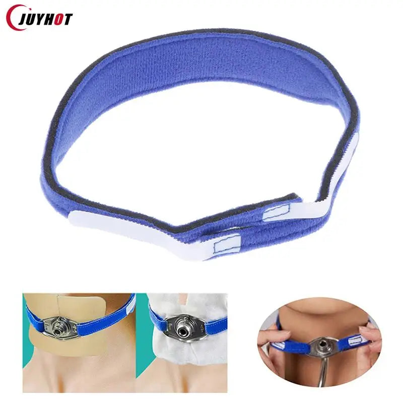 Ultra-Soft Tracheostomy Tube Holder | Adjustable Neck Support Strap