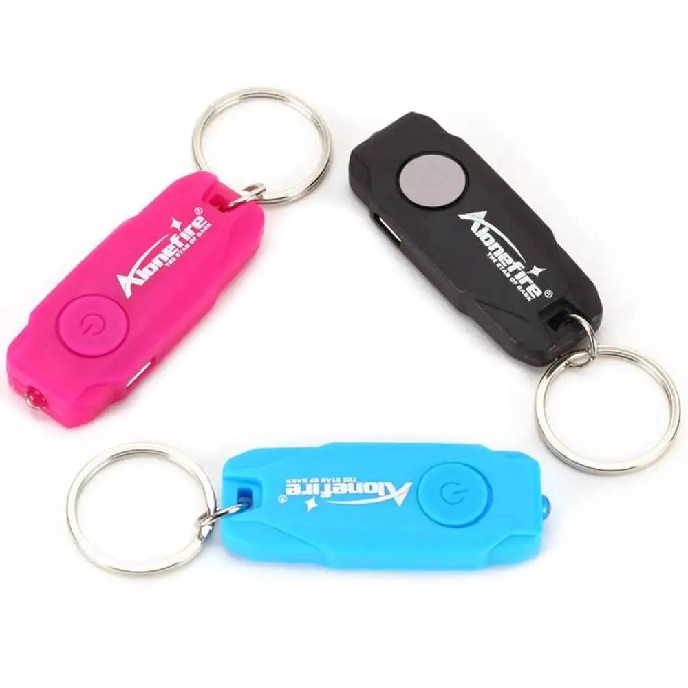Mini LED Keychain Light | USB Rechargeable Compact Flashlight