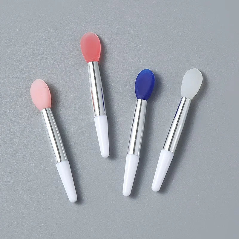 10pcs Silicone Lip Brush Set | Portable Lip Mask Applicator and Makeup Tool